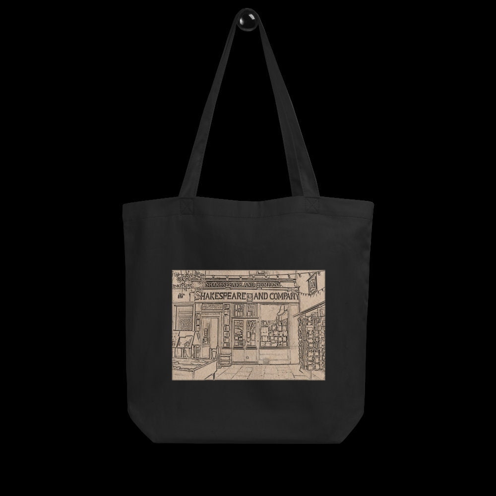 Shakespeare And Company Tote Bag