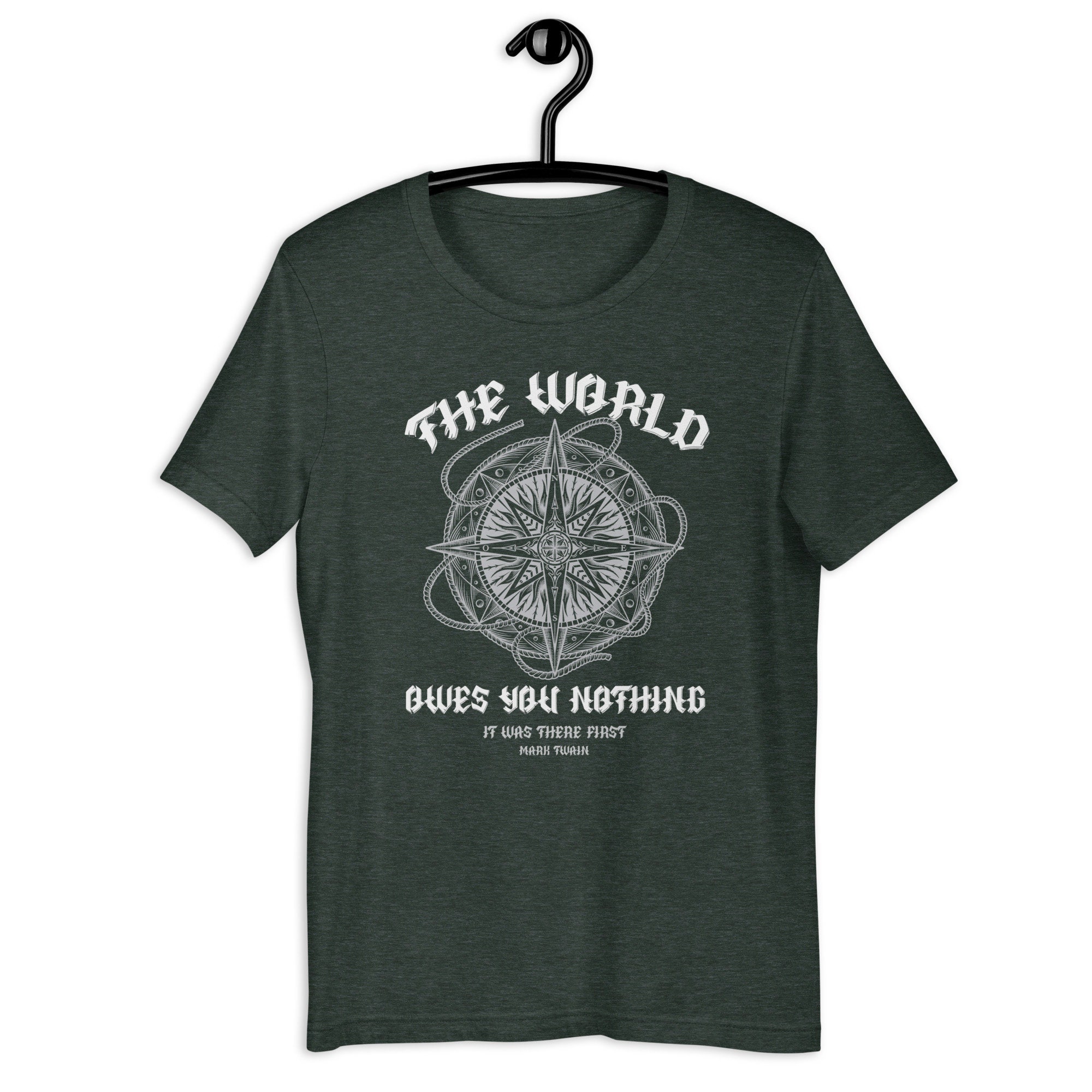 The World Owes You Nothing T-shirt - Etsy