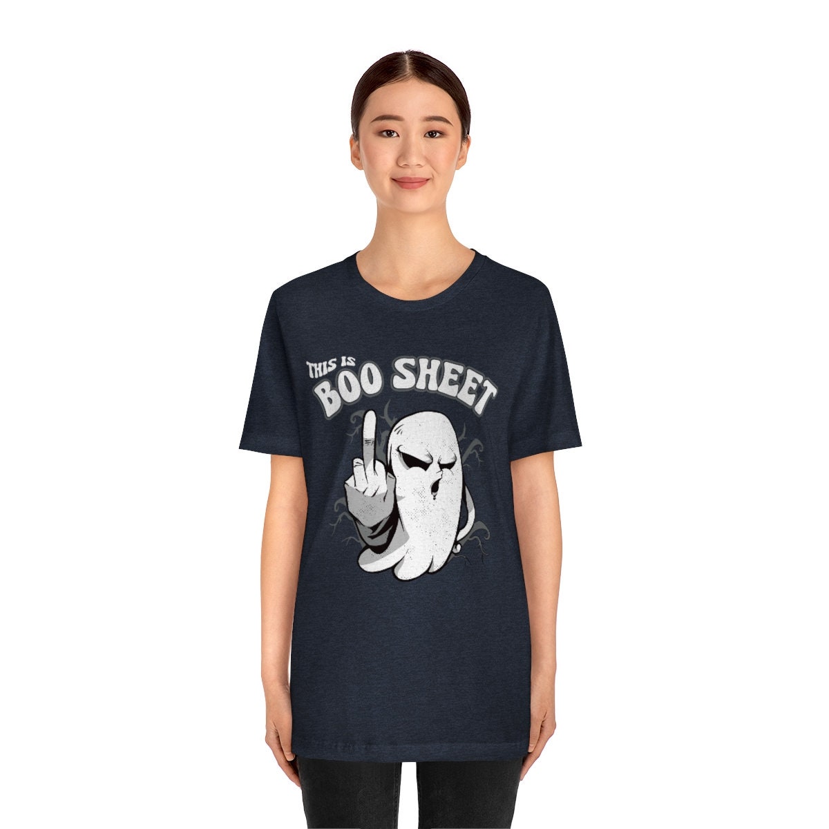 Ghost Boo Halloween Shirt, Ghost Funny - Tee, Sheet Etsy Boo Angry Shirt, Halloween Retro This Boosheet is Shirt, Shirt T-shirt,