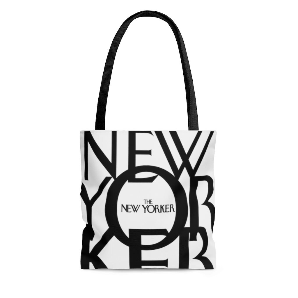 The New Yorker Tote Bag New Yorker AOP Tote Bag Etsy Singapore