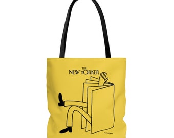 The New Yorker Canvas Tote as an iconic Status Symbol