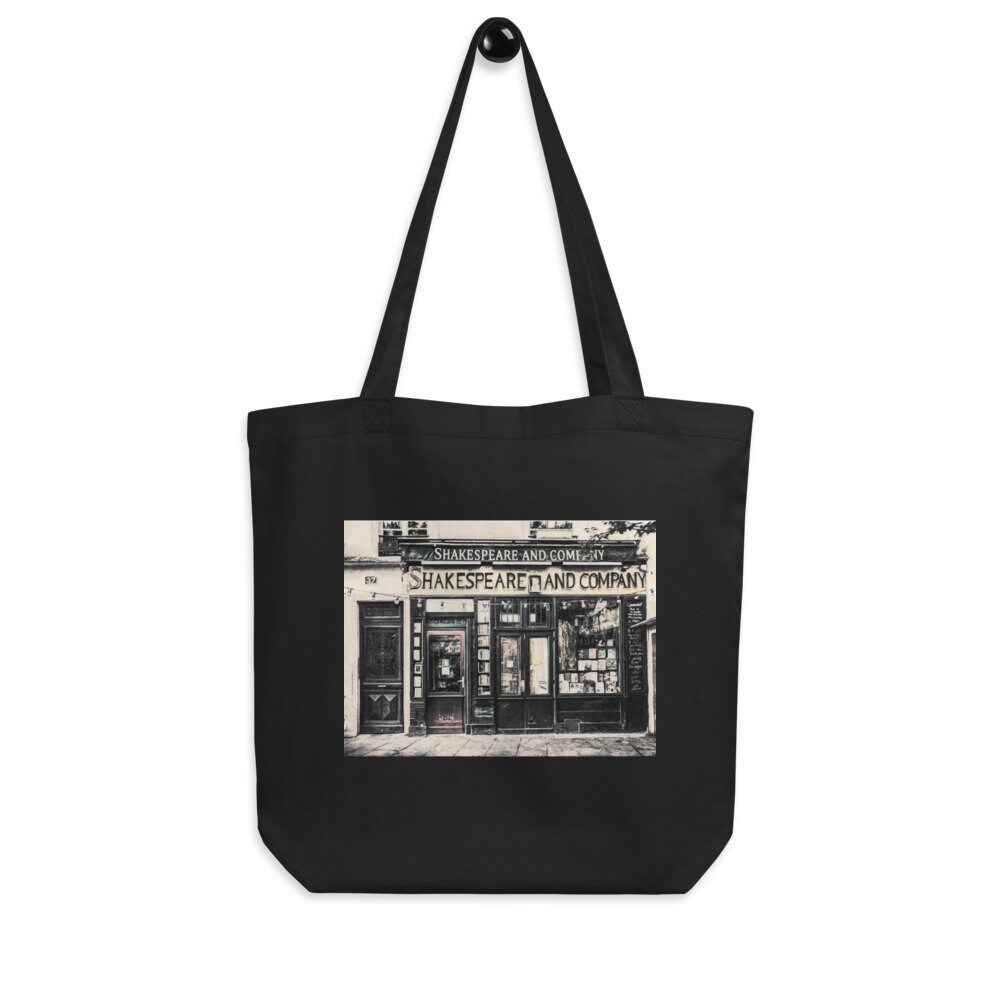 Shakespeare and company Tote Bag Etsy