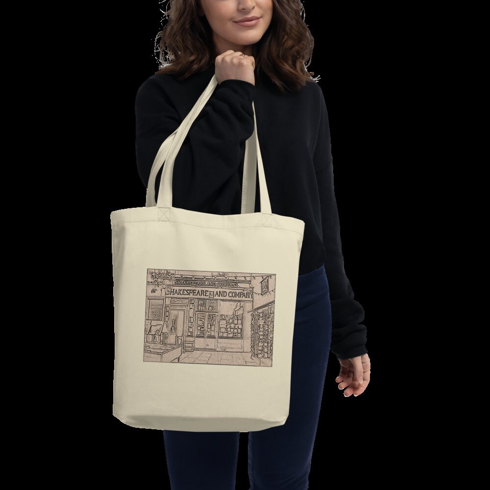 Shakespeare and company Tote Bag Etsy