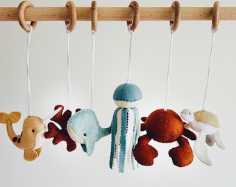 Baby play gym ocean , baby gym hanging toys