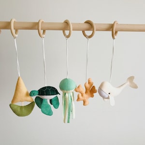 Baby play gym ocean , baby gym hanging toy