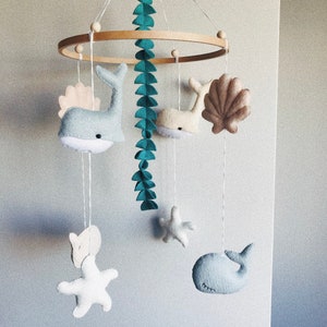 Sirene Mobile Bebe Mobile Creche Mobile Berceau Mobile Lit Etsy France