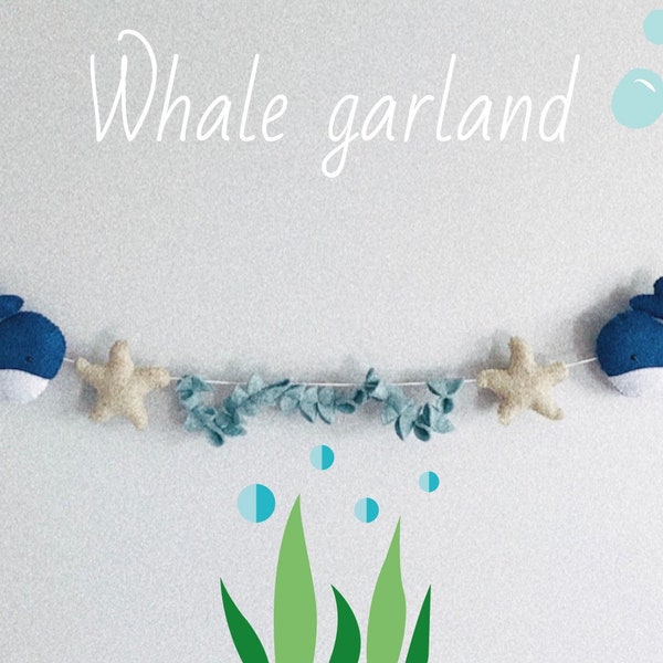 Whale Nursery Decor Etsy