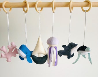 Baby play  gym ocean , baby gym hanging toy