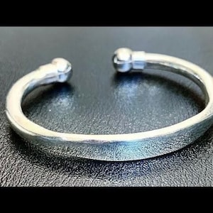 HEAVY SOLID 999 Silver Bracelet For Men And Women Handmade Open Cuff Torque Bangle Silver Jewelry Unisex Gift