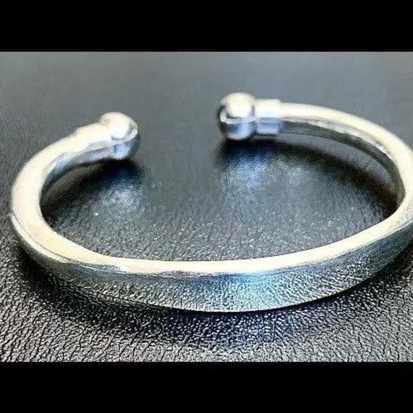 HEAVY SOLID 999 Silver Bracelet For Men And Women Handmade Open Cuff Torque Bangle Silver Jewelry Unisex Gift