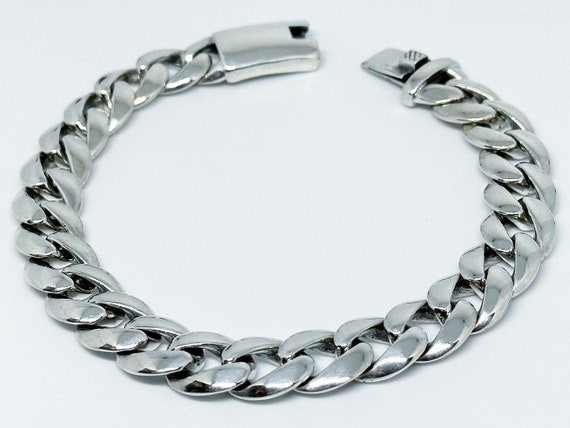 Link Chain Bracelet For Men 925 Sterling Silver Thai Retro Domineering Punk  Tide Pattern Whip From Quan10, $62.09 | DHgate.Com