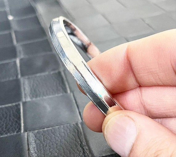 Heavy Solid 999 Pure Silver Bangle Bracelet for Men and Women