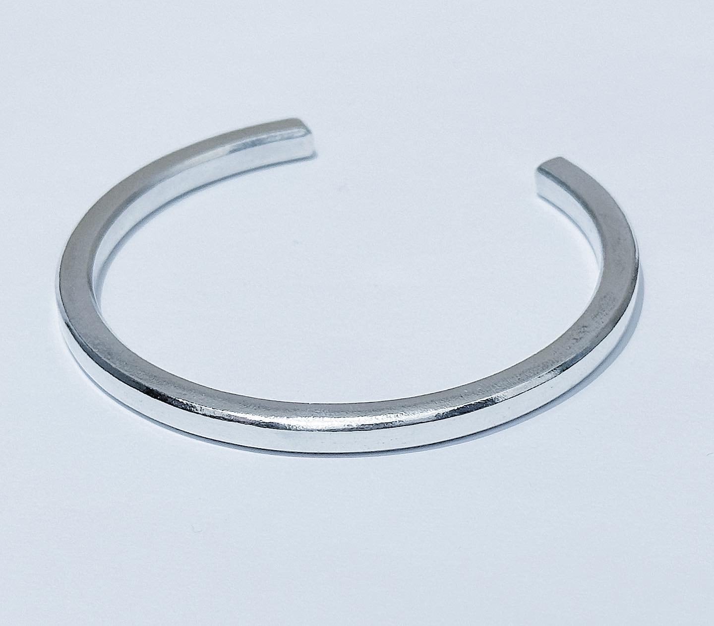 925 シルバーカフバングルsilver brass cuff bangle 925 Sterling Silver Woven Design Cuff Bracelet 7 1/4