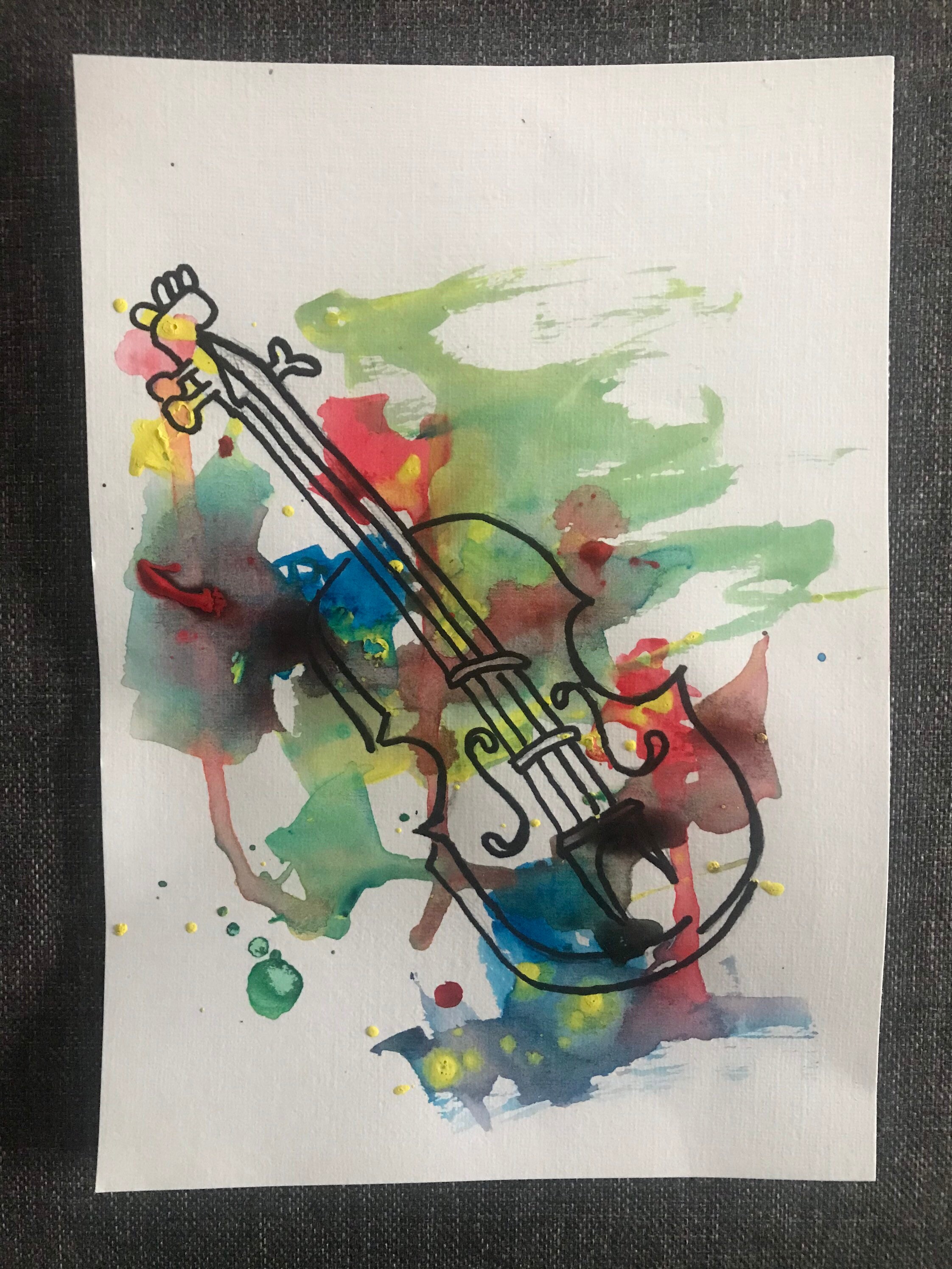 Wall Art. Music art on acrylic paper. Set of 5 Music related Etsy