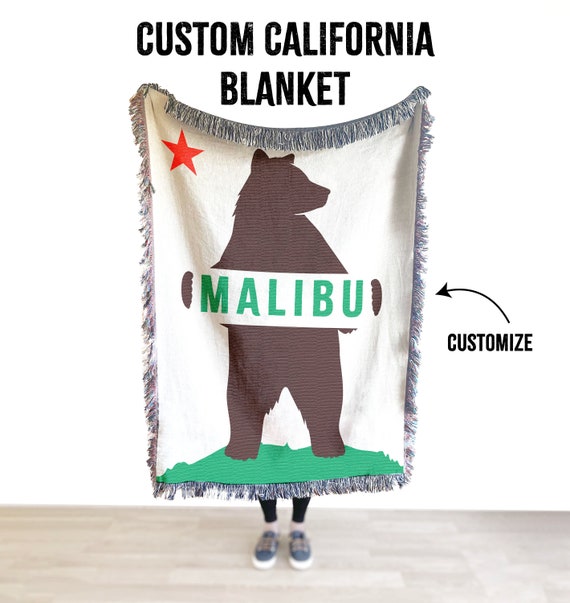 California Redwoods Flag Blanket California Redwoods Flag Blanket