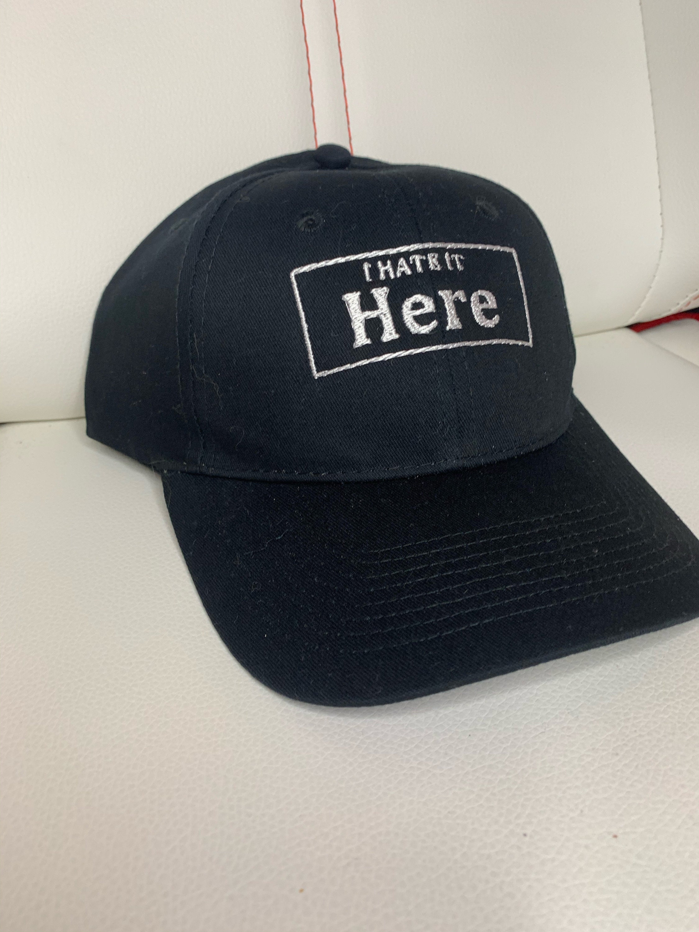 I Hate It Here Black Hat - Etsy