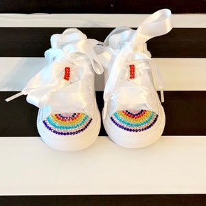 Bling baby converse