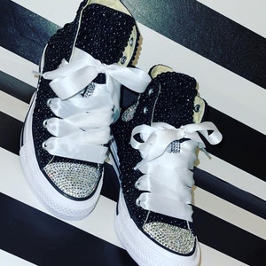 Custom blinged converse
