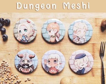 Delicious in Dungeon Meshi 2.5inch Small Standees Laios Marcille Senshi ...