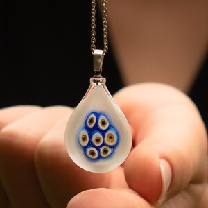 Nazar Pendant, Evil Eye Pendant, Glass jewelry, Evil Eye Necklace, Handmade Pendant, Authentic Jewelry, Glass Art Pendant, Gift for her