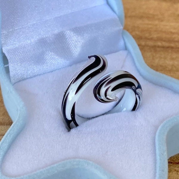 Glass Jewelry Set, Zebra Jewelry, Zebra Earrings, Zebra Pendant, Zebra Ring, Cow Pendant, Cow Earrings, Cow Ring, Cow Jewelry, Snake Ring