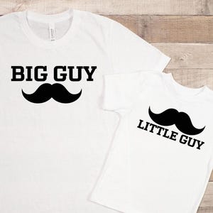 Father and Son Matching Shirts, Fathers Day Gift, Daddy and Son Shirt, Father Son Shirts, Daddy and Me Shirts, Big Guy Shirt, Little Guy Tee