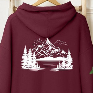 Mountain Hoodie, Camping Hoodie, Nature Hoodie, Travel Hoodie, Hiking Hoodie, Wanderlust Hoodie, Adventure Hoodie, Outdoor Hoodie