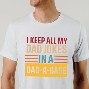 Chemise papa, nouvelle chemise papa, je garde toutes les blagues de mon père dans une chemise pour papa, chemise fête des pères, chemise blagues papa, meilleure chemise papa, cadeau pour papa
