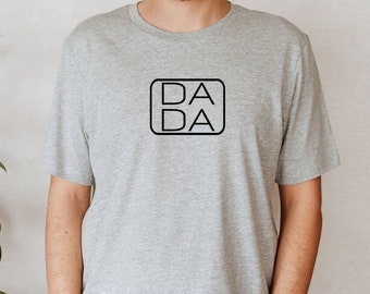 Minimalist Dada T-shirt, Gift For Dada Shirt, Fathers Day Gift, Dada Life Shirt, Cool Dad Shirt, Pregnancy Announcement Shirt, Grandpa Gift