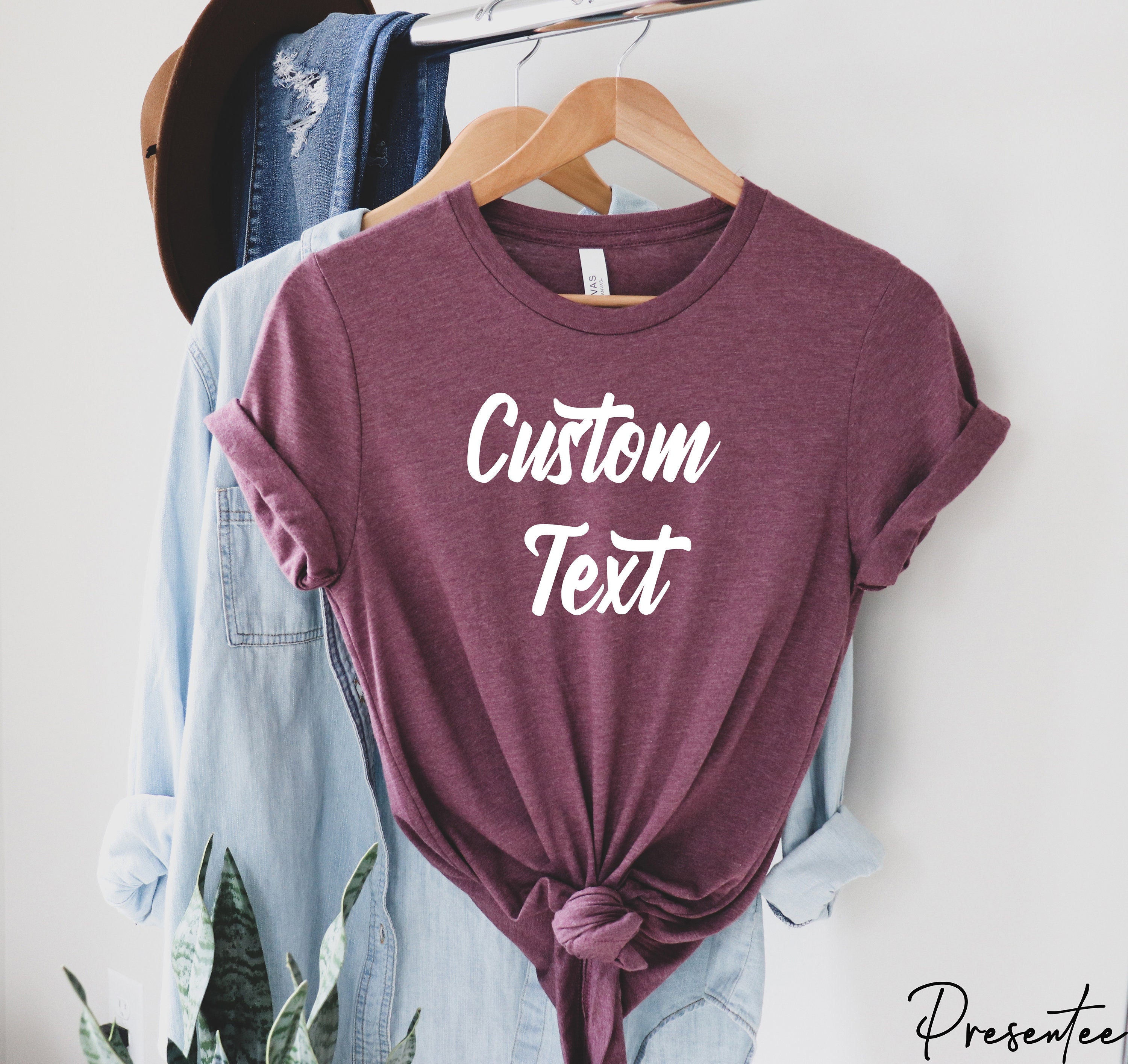 Custom Shirt Custom Text T-shirt 