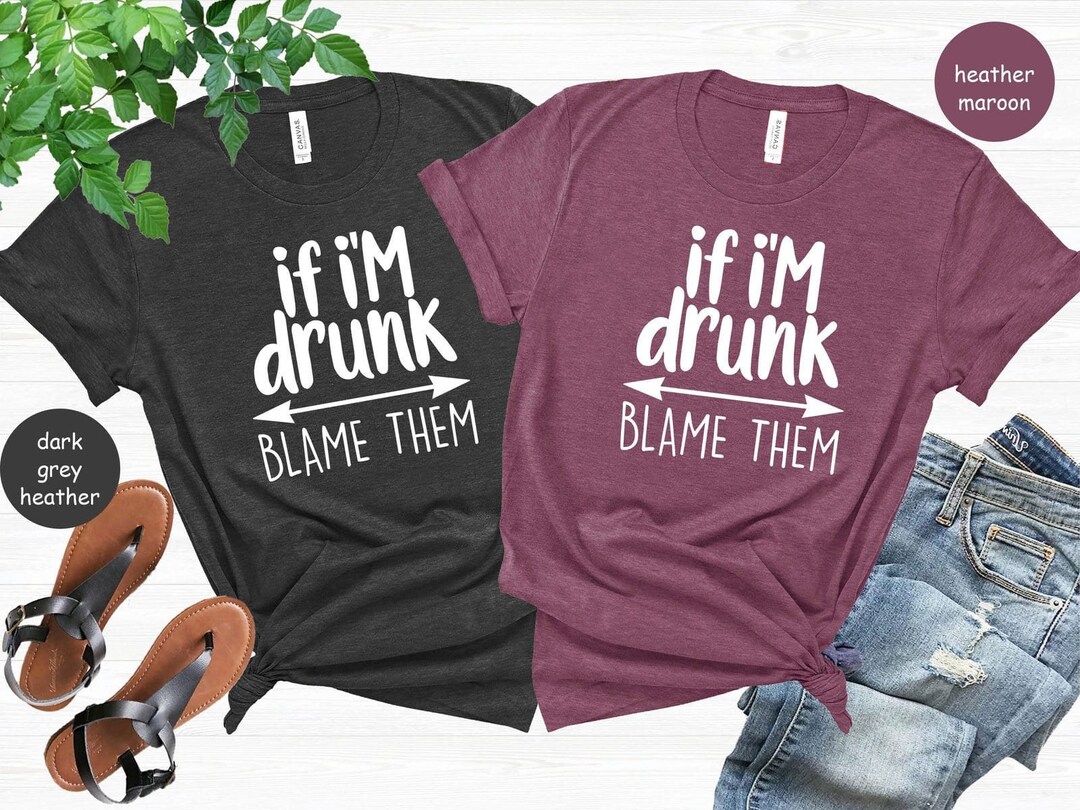 Drinking Shirt, Alcoholic Shirt, Bridal Party Shirts, Day Drinking