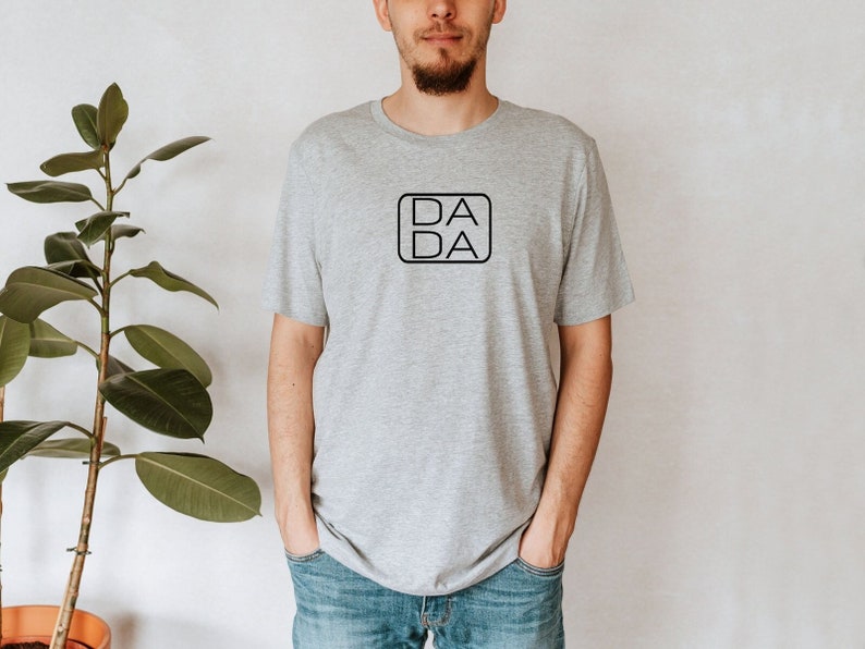 Minimalist Dada T-shirt, Gift For Dada Shirt, Fathers Day Gift, Dada Life Shirt, Cool Dad Shirt, Pregnancy Announcement Shirt, Grandpa Gift image 1