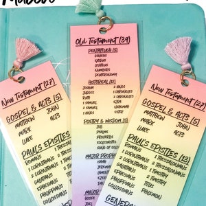Bible Bookmark Bible Study Christian Gift Bookmark Tassel
