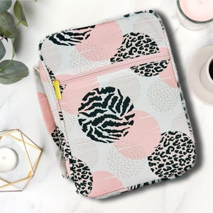 Bibel Tasche Bibel Abdeckung Bibel Tote Damen Bibel Tasche Christliche Geschenkidee Animal Print Bibel Aufbewahrungstasche Bibel Studientasche Bibeltasche für Mädchen