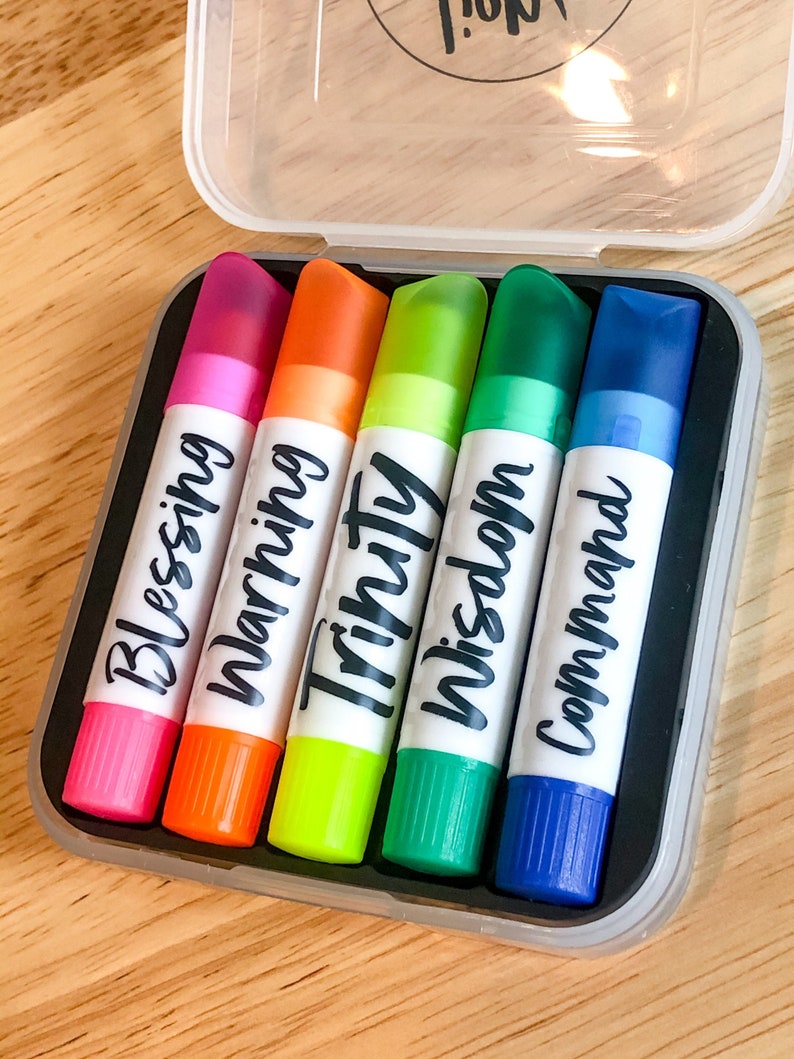 Bible Friendly Highlighter Christan Gift idea Bible Study Tool
