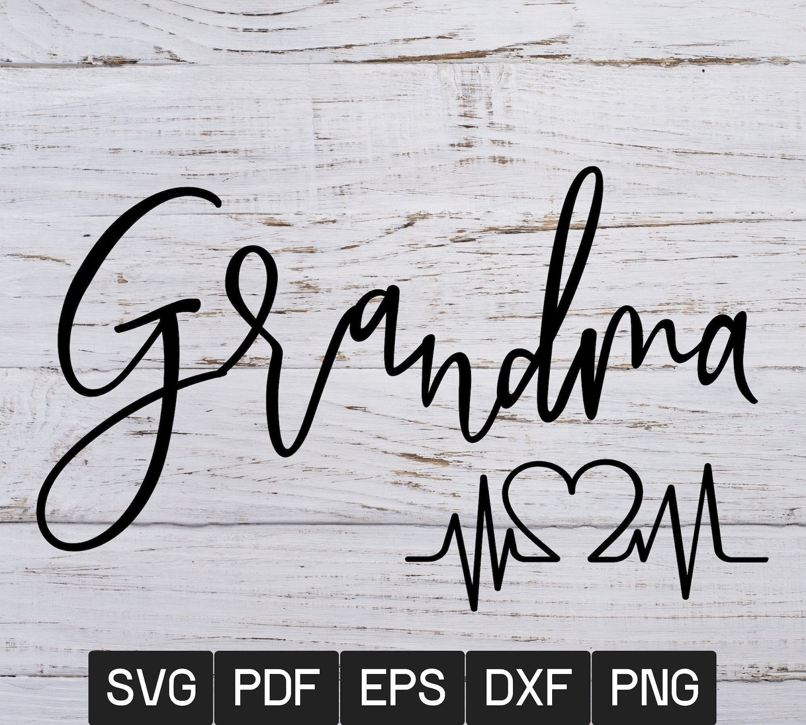 Grandma Heart Svg Grandma T Shirt Svg Grandma Love Svg | Etsy