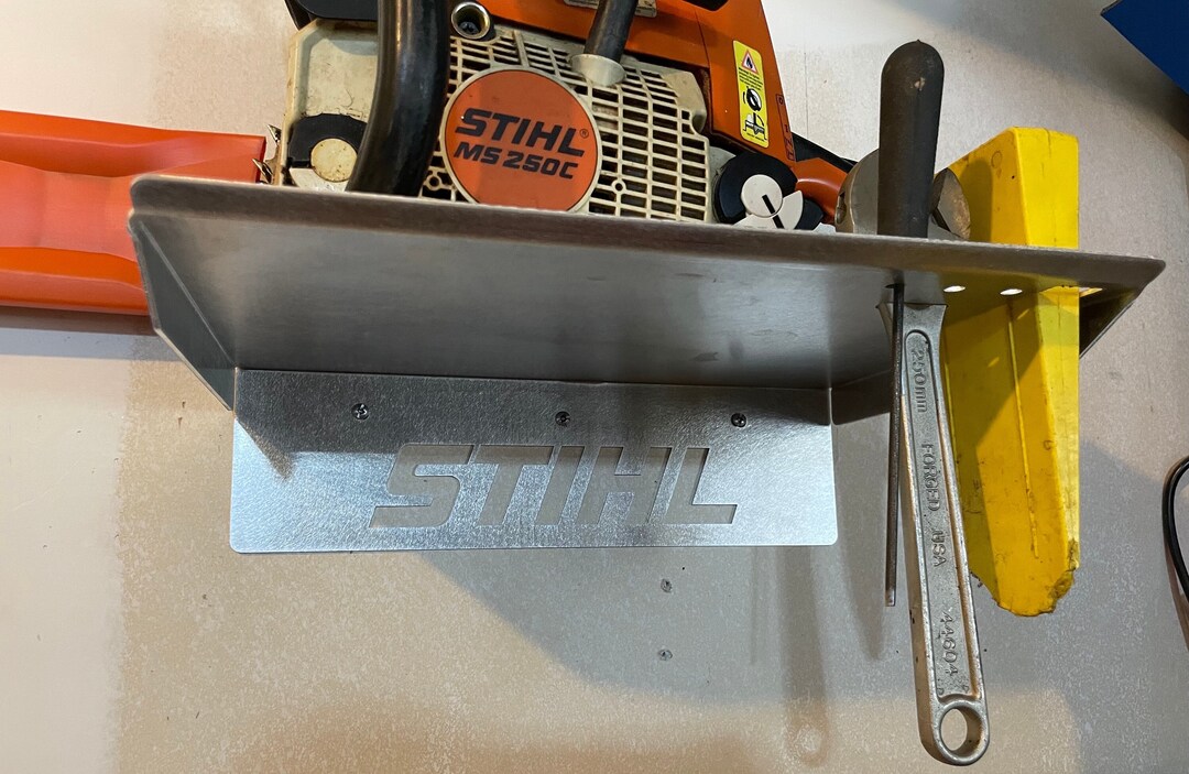 Stihl Chainsaw Shelf Hanger Rack Garage Wall Mount MS Hook Etsy UK