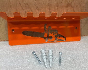 Support Mural Porte-Outils Robuste Pour Débroussailleuse, Coupe-Bordures Et Outils Longs - Crochet Métal Stable Garage, Atelier, Jardin