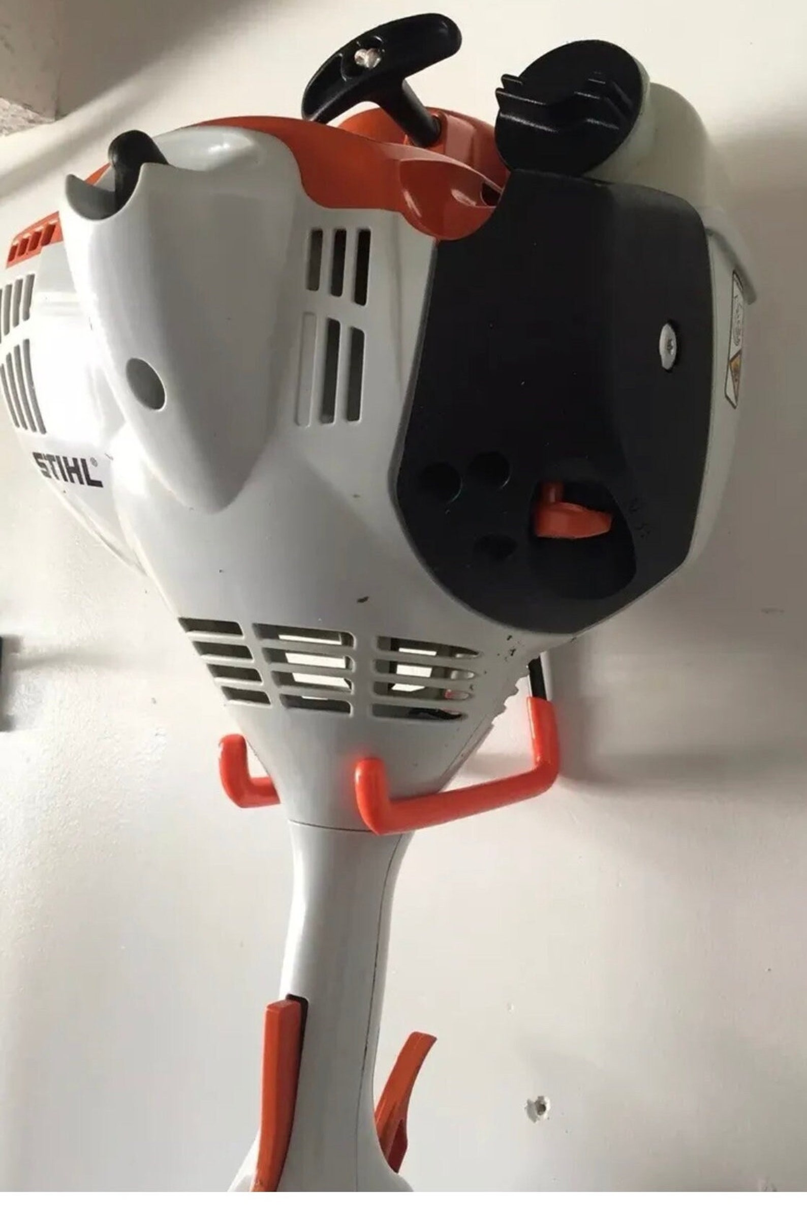 Stihl Weed Eater Trimmer Hanger Rack Garage Wall Mount Hook FS 38 50 56 ...