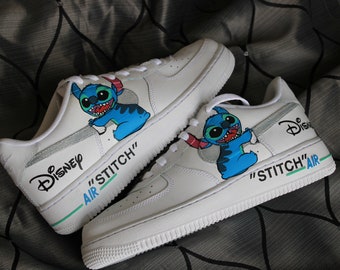 Nike Custom Air Force 1 Stitch | Etsy 