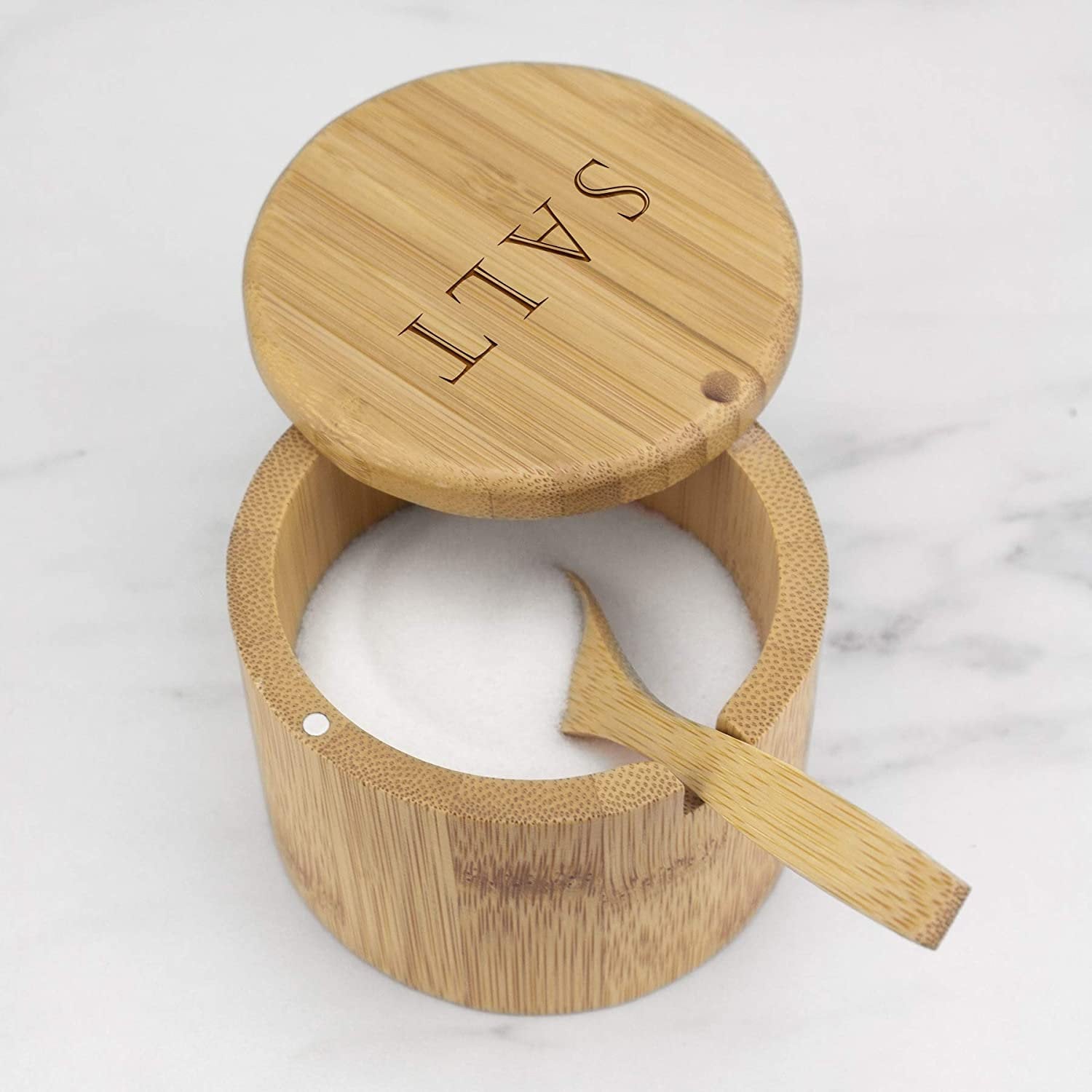 Handmade Salt Box Storage Box with Swivel Lid Salt Etsy