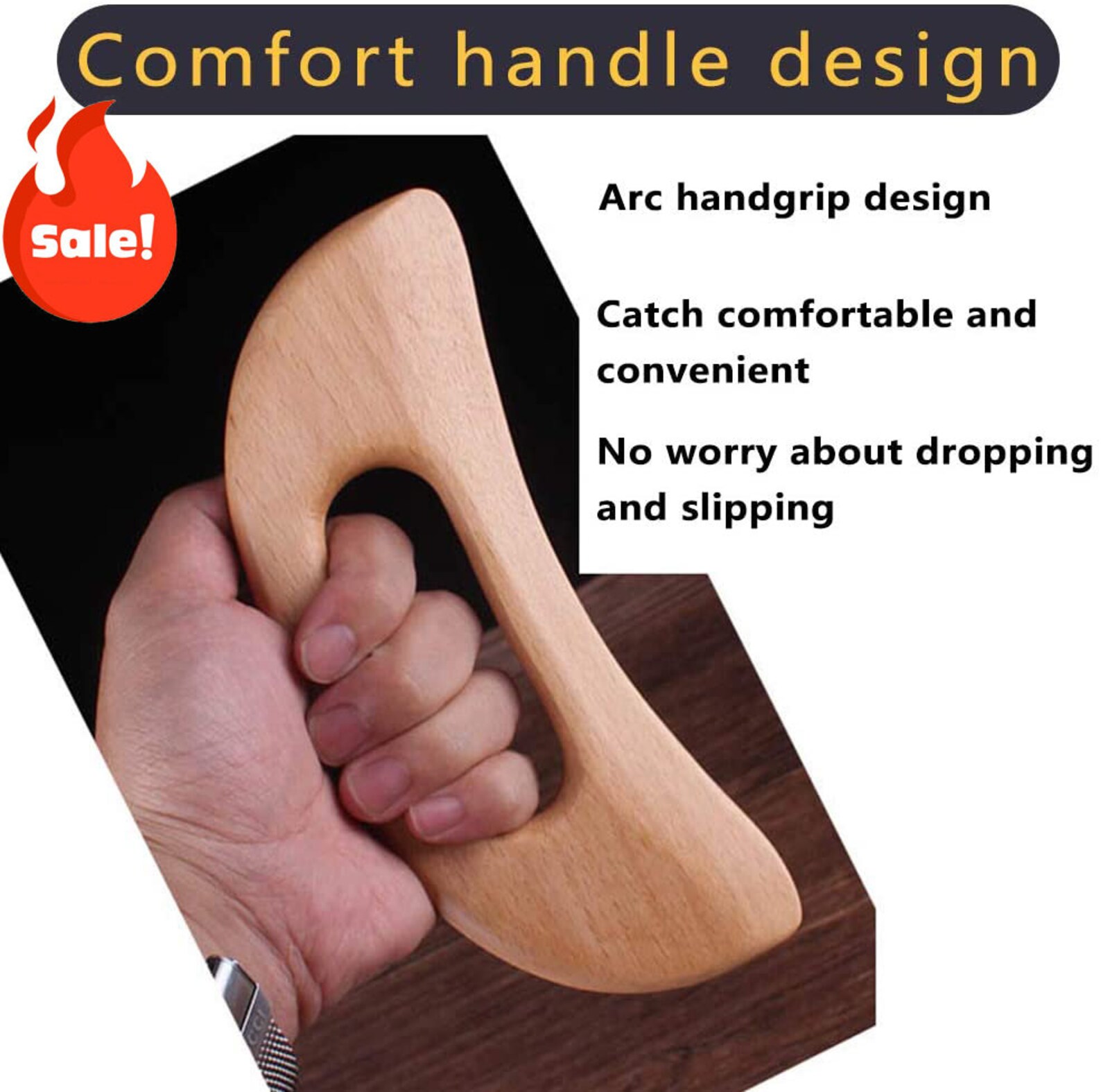 Massage Tool Medical Grade Massage Scraping Tool Beech Etsy