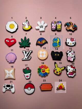 25, 40 Ciondoli Decorativi A Forma Di Scarpa Musicale, Accessori Per Adulti, Uomini E Donne, 25pcs, Metallo Non Prezioso, Non Pietra Preziosa