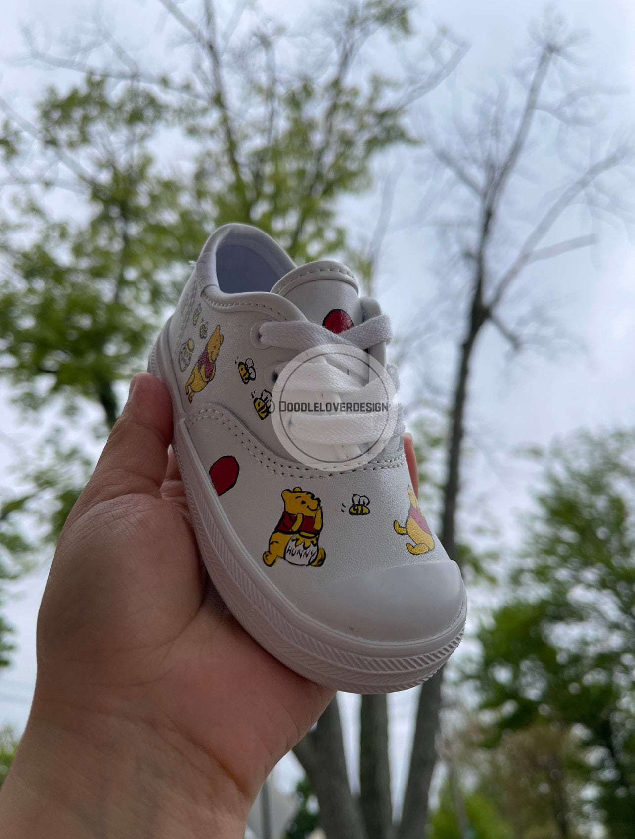 Australische persoon Panter lont Toddler / Kids / Baby Custom Pooh Bear Inspired Vans Shoes - Etsy