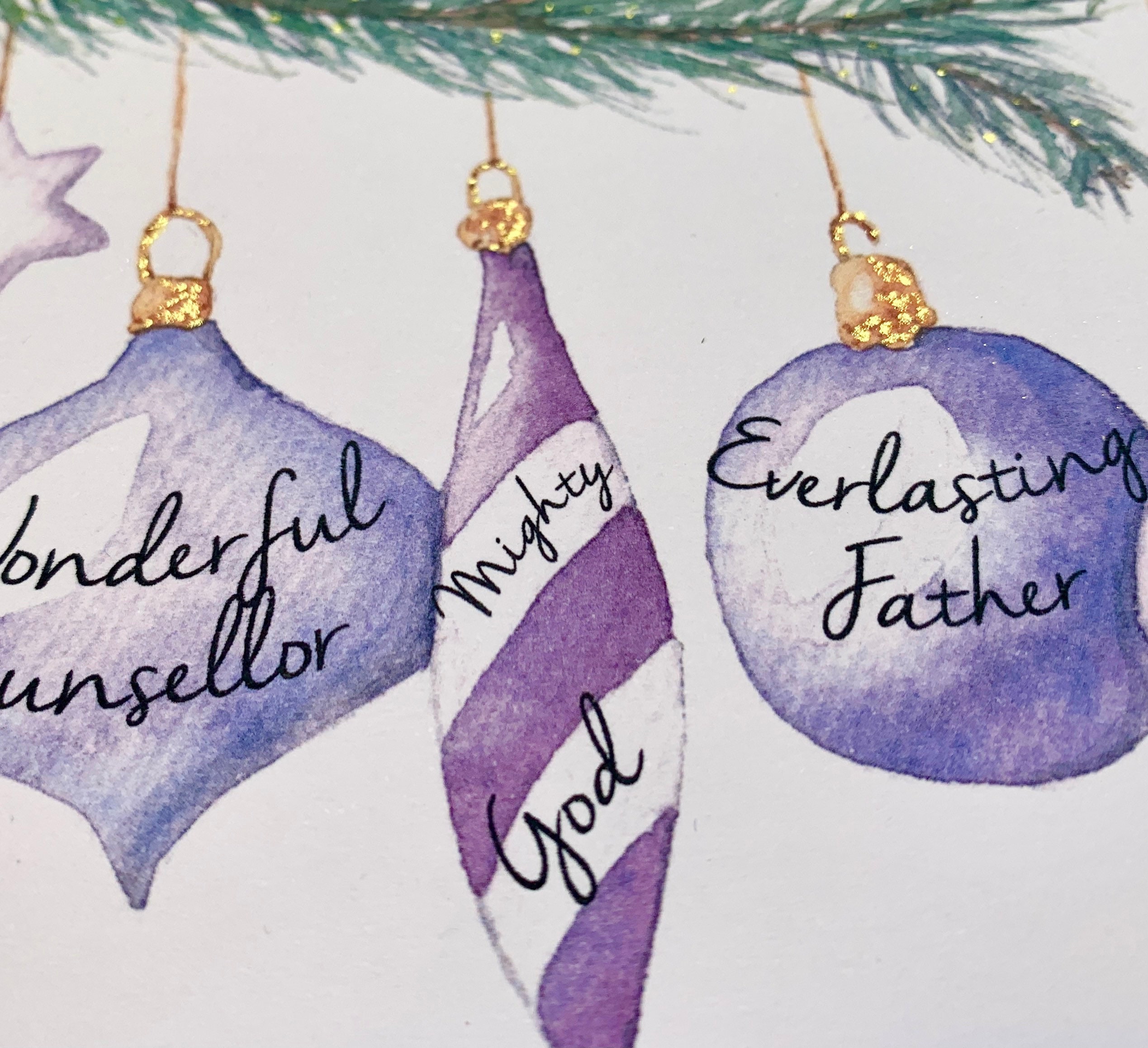 Christmas Card For Husband. Owls Design. Verse Inside. 150x150mm Card - View #10