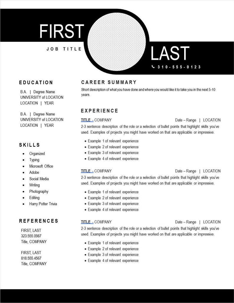 Santa Cam Letter Printable Template