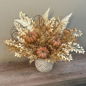 Whimsical Fall Farmhouse Table Decor