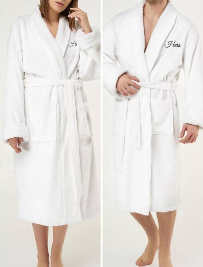 Cotton Terry Cloth Robes Spa Robe turkish Robe Heavy Etsy
