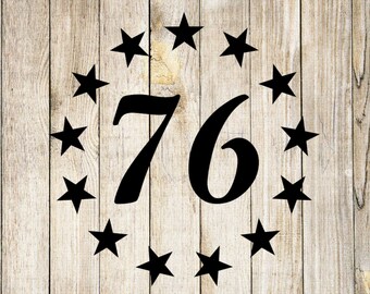1776 Independence Day 4th Of July, Independence Day, Betsy Ross American Flag Stars Svg, Png, Jpg Digital Download