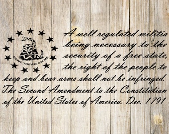 2e amendement loop niet op me Amerikaanse vlag SVG cut bestand, JPG, PNG Illustraties
